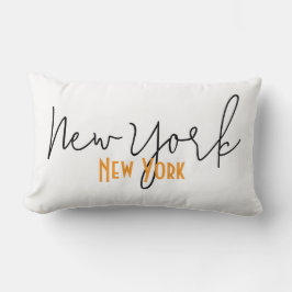 New York City, New York-souvenir Lumbarkudde