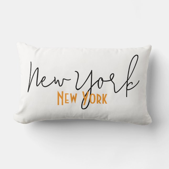 New York City, New York-souvenir Lumbarkudde (Framsida)