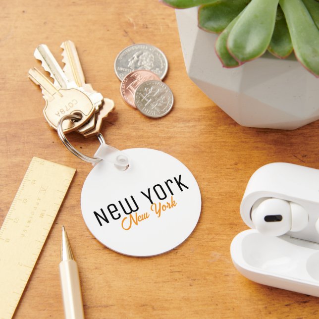 New York City, New York-souvenir Nyckelring (Skrivbord)