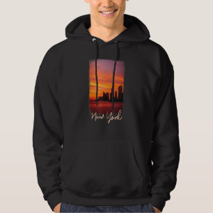 New York City New York Sunse Ny City Hoodie