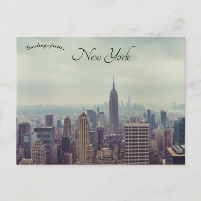 New York City New York USA Vykort (Framsida)