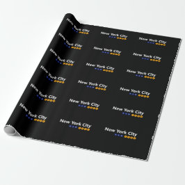 New York City, New York Wrapping Papper Presentpapper