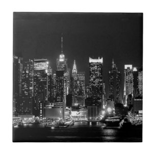 New York City Night Kakelplatta