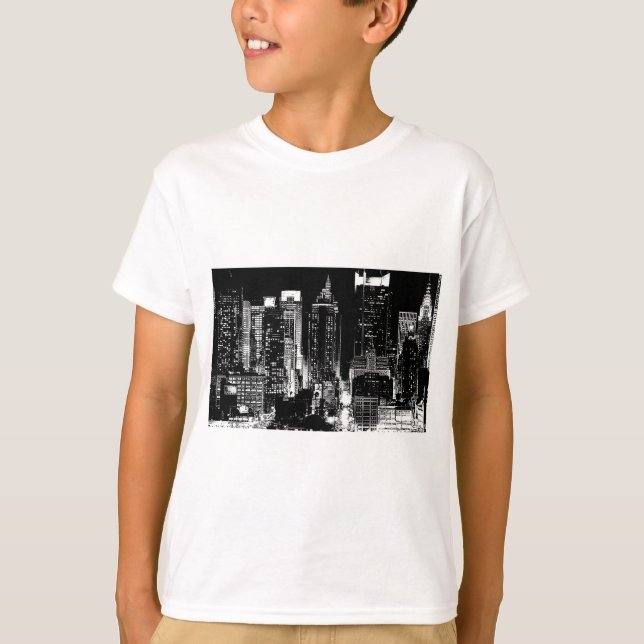 New York City Night T-shirt (Framsida)