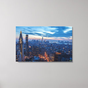 New York City, NY, USA Canvastryck