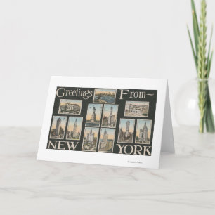 New York City nya YorkGreetings Kort