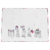 New York City NYC 4:e juli Landmarks USA