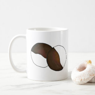 New York City NYC Black and White Cookie Foodie Kaffemugg