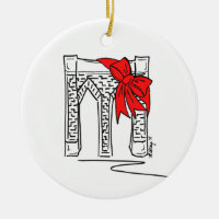 New York City NYC Brooklyn Bridge Bow jul