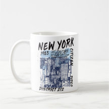 NEW YORK CITY NYC COFFEE MUGG