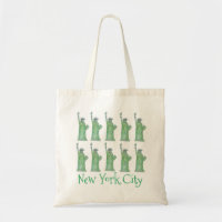 New York City NYC Dam Frihetsgudinnan Tote