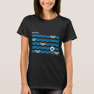 New York City Nyc Ferry Vågor Swea _1 T Shirt