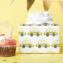 New York City NYC Gult Taxi Cab Födelsedagsfest