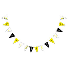 New York City NYC Gult Taxi Cab Födelsedagsfest Vimplar