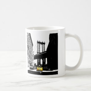 New York City Nyc Gult Taxi Kaffemugg