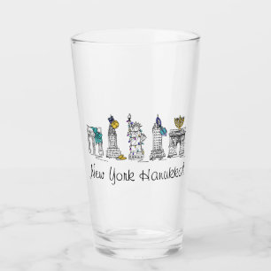 New York City NYC Hanukkah Helgdag Landmarks Glaskopp