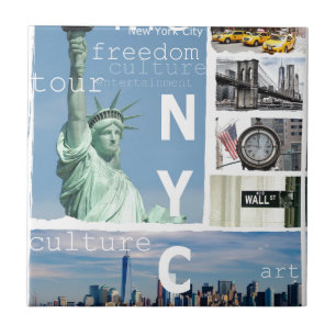 New York City Nyc Kakelplatta