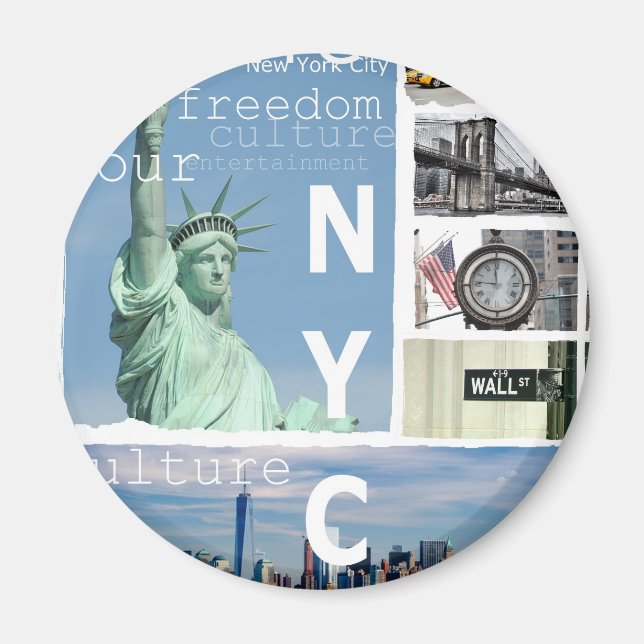New York City Nyc Magnet (Framsidan)