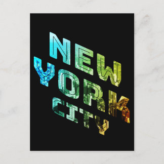 New York City NYC Skyline Downtown Manhattan Metro Vykort