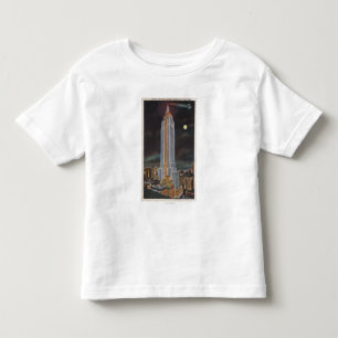 New York City NYEmpire statlig Bldg in T-shirt
