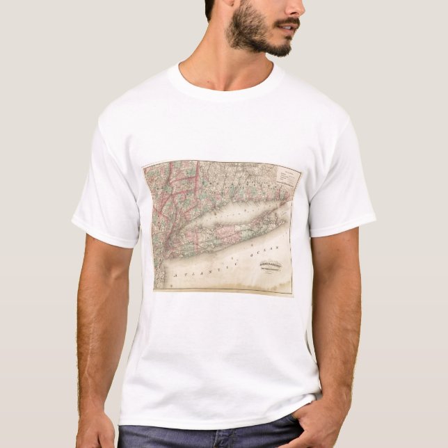 New York City och Vicinity T-shirt (Framsida)