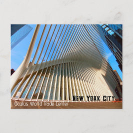 New York City - Oculus World Trade Center Vykort