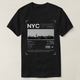 New York City of Dreams, Iconic Skyline T Shirt