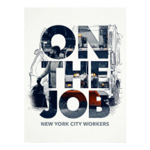 New York City På Jobbet Arbetare