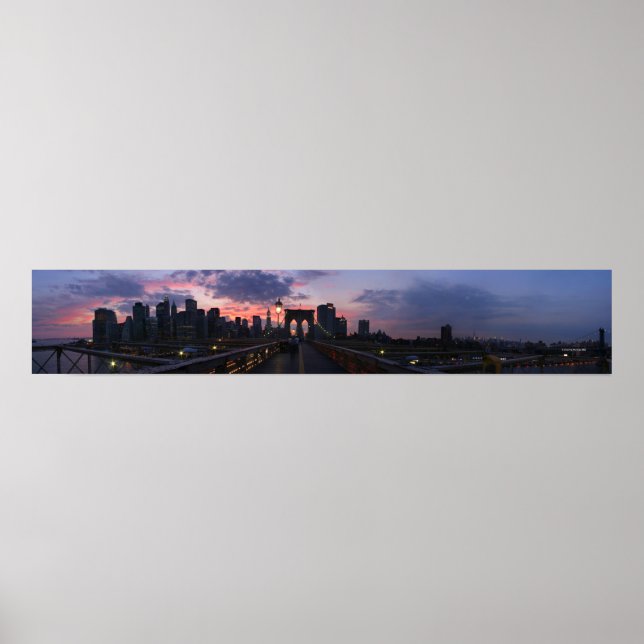 New York City Panorama Poster (Framsidan)