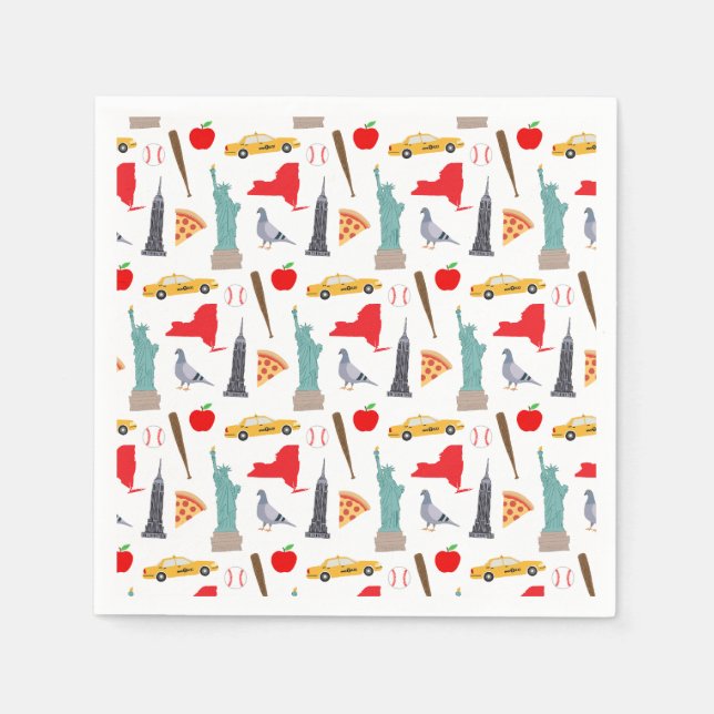 New York City Pappersservett (Framsidan)