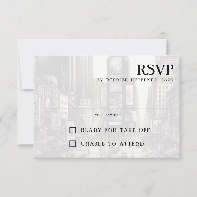 New York City Passport OSA kort (Framsida)