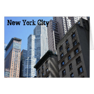 New York City Photography Hi-Stiga upp Architectur Hälsningskort