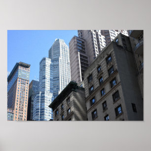 New York City Photography Hi-Stiga upp Architectur Poster