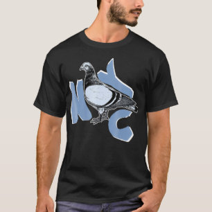 New York City Pigeon T Shirt - NYC Animals och