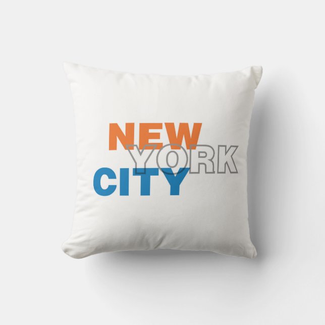 New York City Pillow Kudde (Framsida)