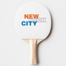 New York City Ping Pong Paddle Pingisracket