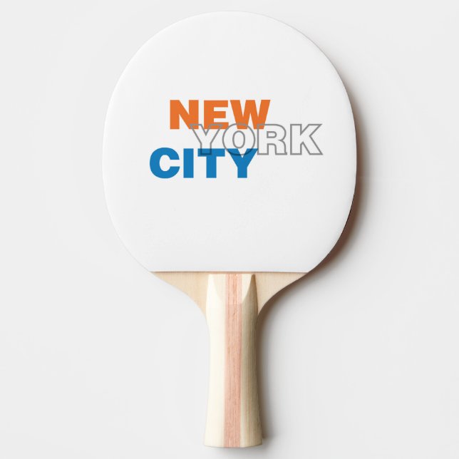 New York City Ping Pong Paddle Pingisracket (Framsidan)