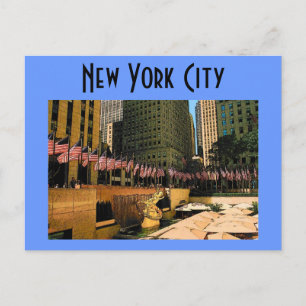 New York City Plaza, New York City Vykort