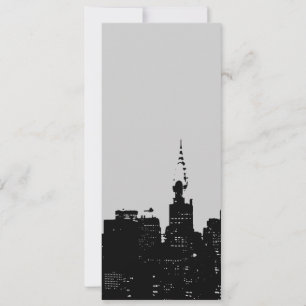 New York City Pop Art-inbjudan Inbjudningar