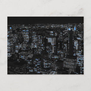 New York City Pop Art Postkort Vykort