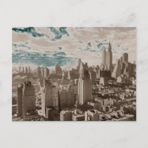 New York City Pop Art Postkort Vykort
