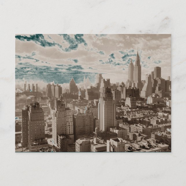 New York City Pop Art Postkort Vykort (Framsida)