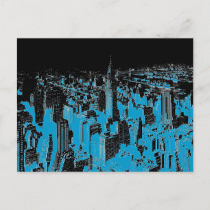 New York City Pop Art Postkort Vykort