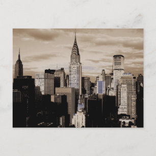 New York City Pop Art Postkort Vykort