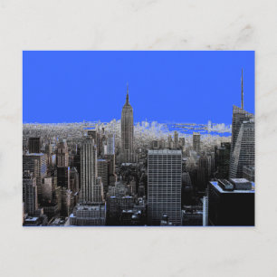New York City Pop Art Postkort Vykort