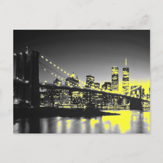 New York City Pop Art Postkort Vykort (Framsida)