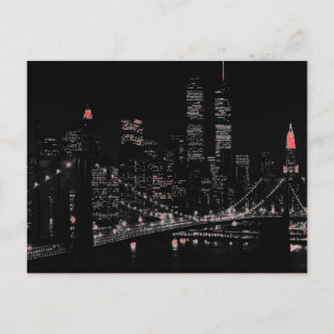 New York City Pop Art Postkort Vykort