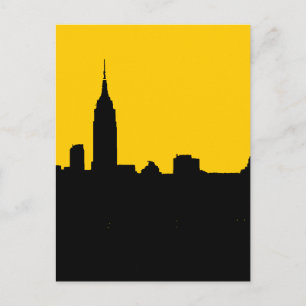 New York City Pop Art Postkort Vykort