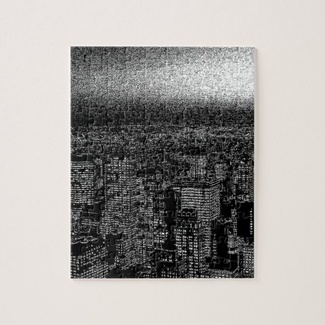 New York City Pop Art Pussel (Vertikal)