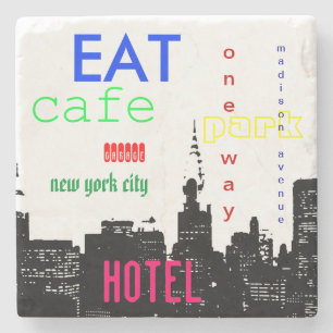 New York City Pop Art Stenunderlägg